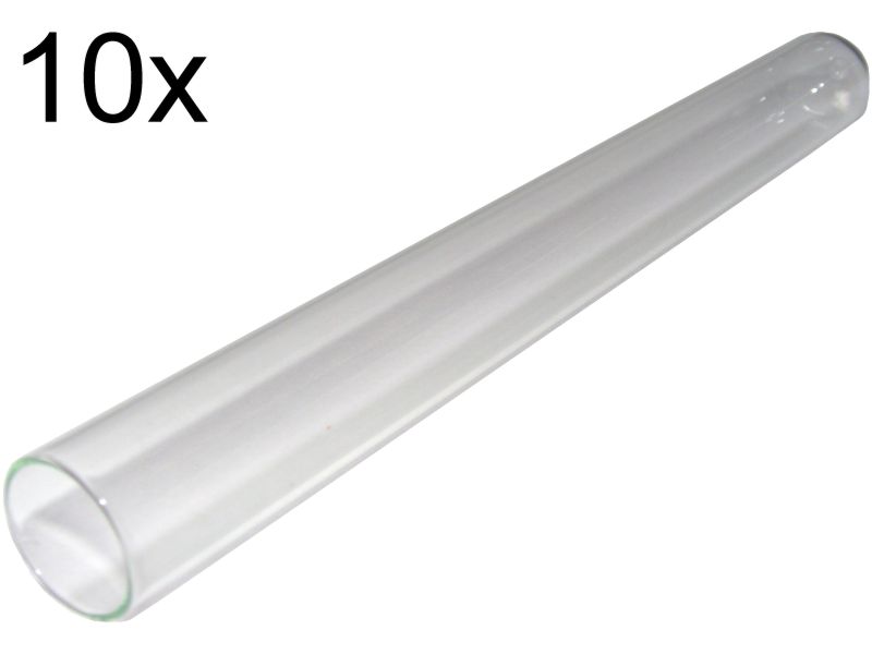 試験用ガラス管 150×16mm 10本入り- アンキューブ